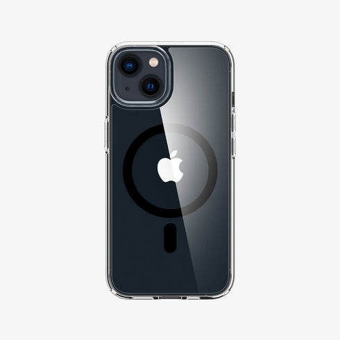 ACS03210 - iPhone 13 Pro Max Case Ultra Hybrid Mag Safe Compatible in white showing the back